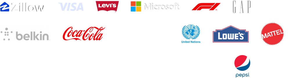 Partner brand logos